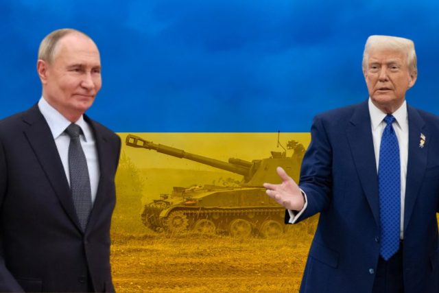 Колаж - Путин - Тръмп
