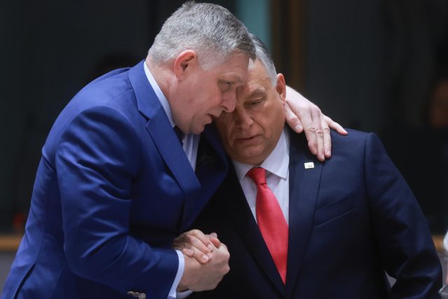Роберт Фицо и Виктор Орбан