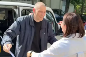 Сергей Тихановски след пускането от затвора