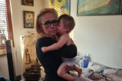 Десислава Иванчева със сина си