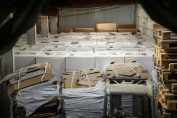 цигари - разбита фабрика за цигари в село Момково край Свиленград