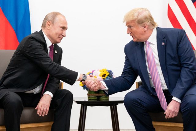 Владимир Путин и Доналд Тръмп