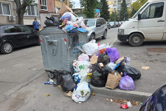 Отпадъци, боклук, контейнери, кофи за боклук, Люлин, София