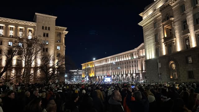 Протест бюджет софия