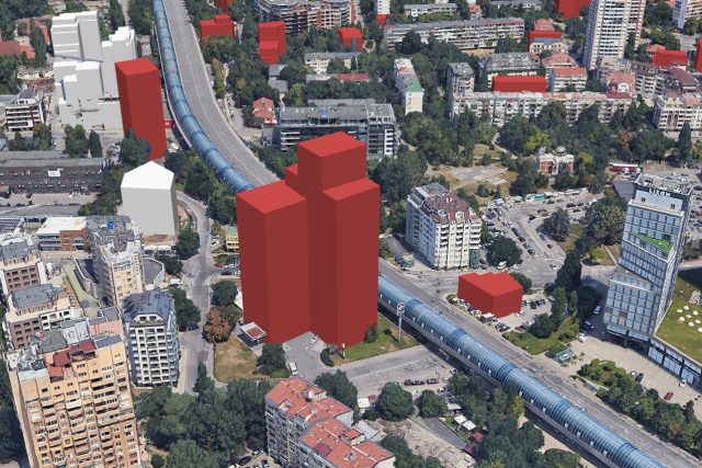проект за кула на мястото на бензиностанция Петрол в Дианабад