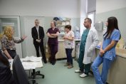 Благомир Коцев във варненската болница "Света Анна"