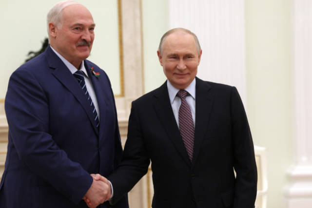 Александър Лукашенко и Владимир Путин