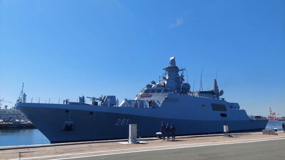 корветата ROS Contraamiral August Roman Румъния Турция