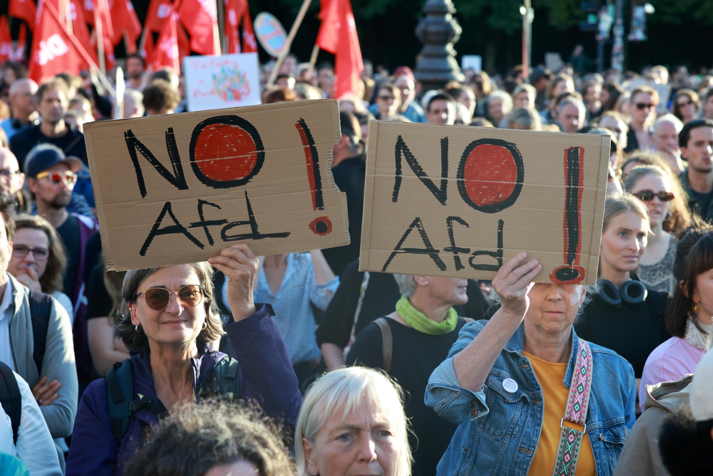 протест срещу Алтернатива за Германия