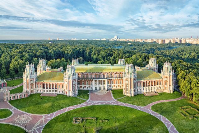 Москва, музеен комплекс Царицино