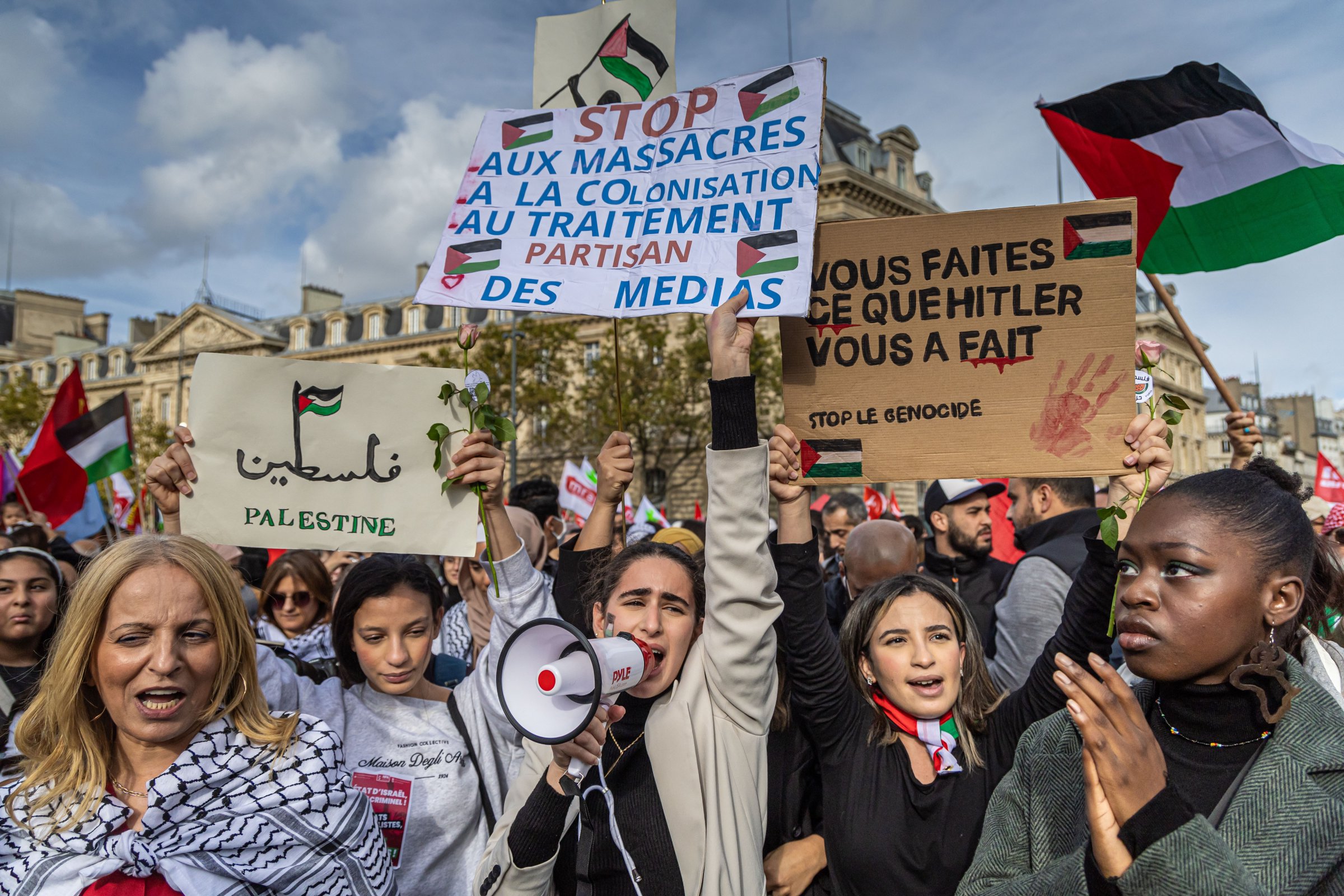 Протести в защита на палестинците  