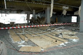 Пак проблеми с падналия таван на летище София