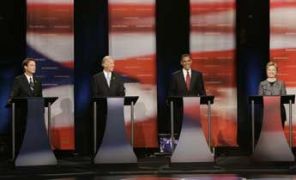 Претендентите на Демократическата партия единни срещу Буш за Ирак 