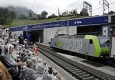 Швейцария откри най-дългия подземен жп тунел