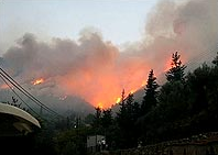 Над 60 жертви на невиждани пожари в Гърция