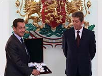 Сделки за отбраната и АЕЦ обсъди Саркози в София 