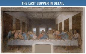 “Тайната вечеря” на Леонардо да Винчи изложена в Интернет