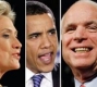 Маккейн се затвърди като фаворит, битката Клинтън-Обама продължава