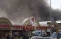 Голям пожар в стоковия базар "Илиянци" 
