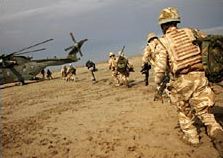 Британските военнослужещи се изтеглят от Ирак
