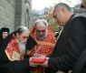 Б. Борисов занесе в Бургас къс от Христовия кръст и обеща пари за пътен възел