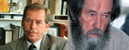 Русия трябва да се вслушва в заветите на Солженицин, а не в думите на Хавел