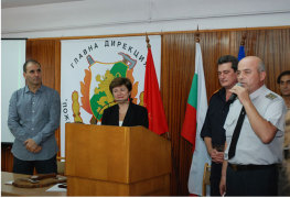 Комисар Кристалина Георгиева се гордее с българските пожарникари 