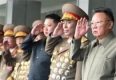 Първи военен парад на вероятния бъдещ севернокорейски лидер