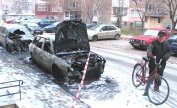 Две коли са запалени в Силистра