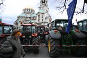Тракторите в София нанесли щети за 1000 лв.