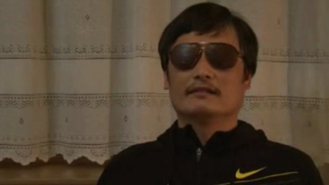Чен Гуангчен потвърди бягството си във видео