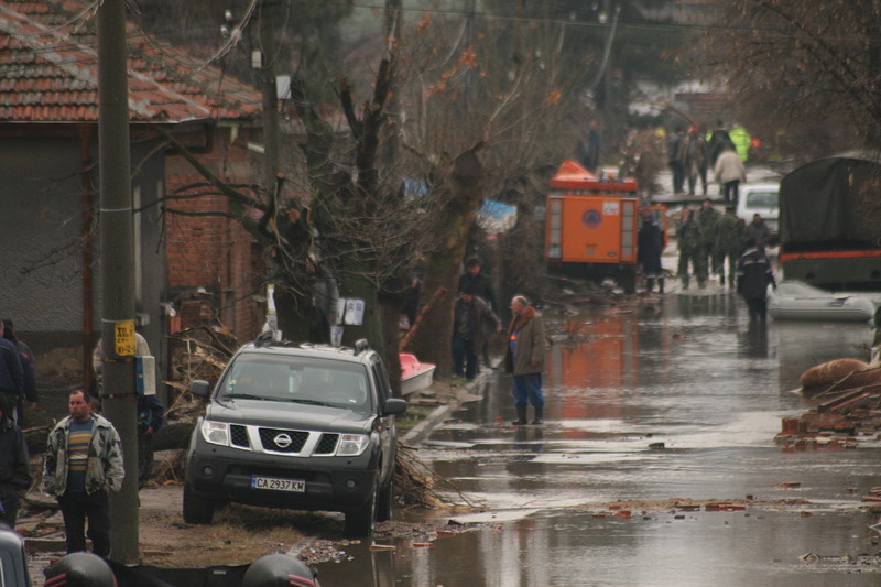 Село Бисер по време на наводненията