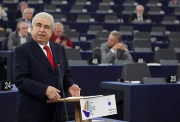 Димитрис Христофиас пред Европарламента в Страсбург
