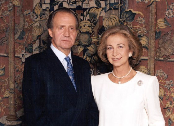 Крал Хуан Карлос и кралица София
