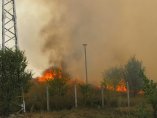 Пожари бушуват в страната, горещото време пречи да бъдат потушени бързо