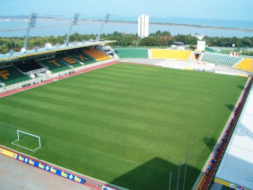 Стадион "Лазур" в Бургас