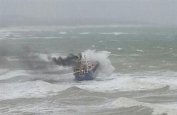 Търговски кораб потъна край Истанбул заради лошото време