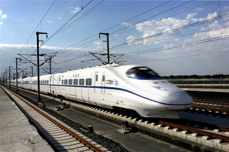 Новият влак стрела в Китай
