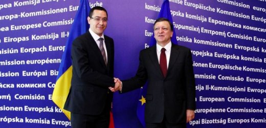 Виктор Понта и Жозе Мануел Барозу