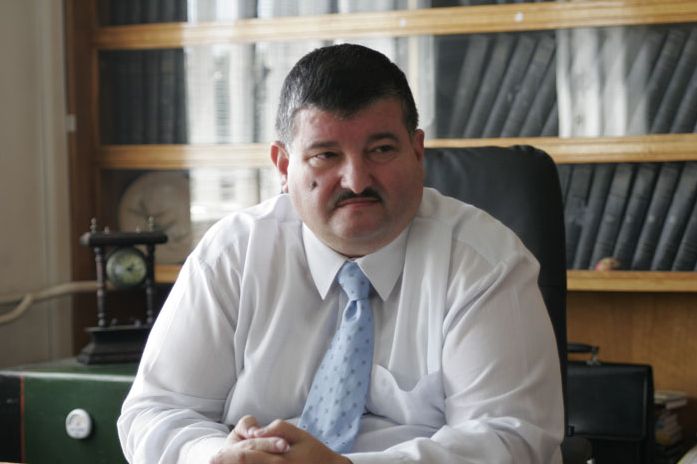 Председателят на организацията на евреите в България "Шалом" дтн. Максим Бенвенисти.