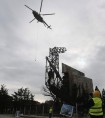 Мистериозен вертолет вся смут над центъра на София