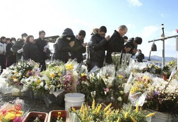 Японците почетоха жертвите на земетресението отпреди 2 години