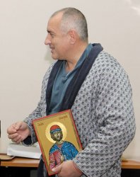 При предишния си престой в болницата Борисов бе посетен и от патриарх Неофит