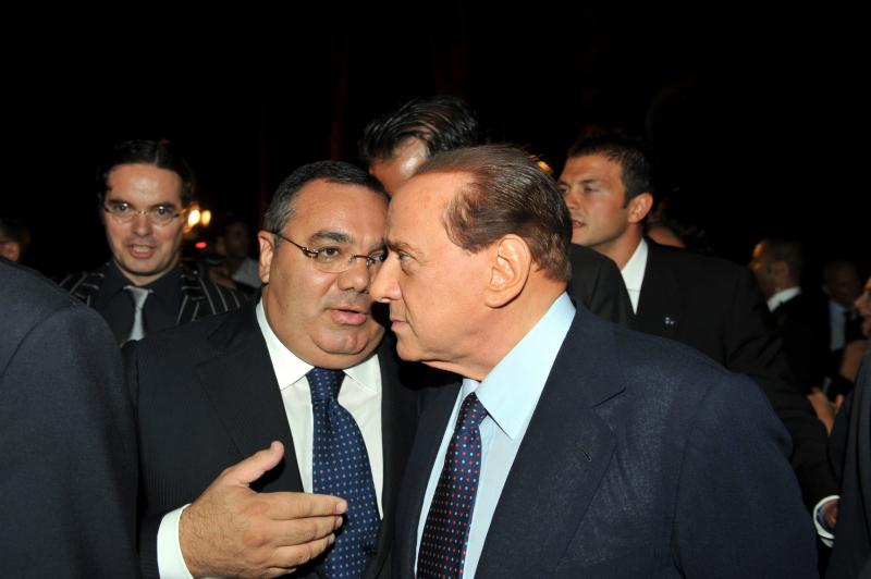 Серджо Де Грегорио и Силвио Берлускони
