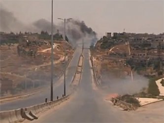 Израел е нападнал от въздуха цели в Сирия