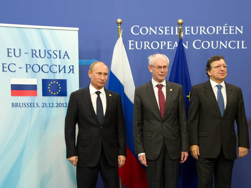Владимир Путин, Ван Ромпой и Жозе Барозу