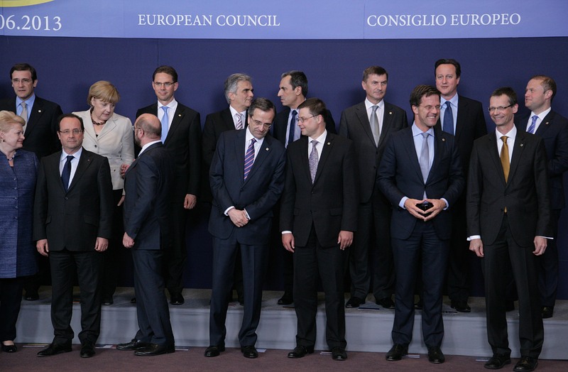 Премиерът Пламен Орешарски участва срещата на Европейския съвет. Сн. БГНЕС
