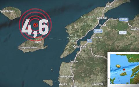 Земетресения без жертви и щети в Мраморно и в Егейско море