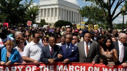 Походът във Вашингтон, отбелязал 50-годишнината от речта "Имам една мечта
