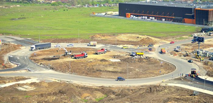 В момента "Трейс" строят участъка от магистрала "Люлин" до река Какач на западната дъга на околовръстния път на София
